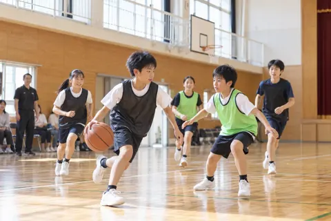 バスケットボールの写真 No.21