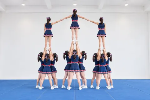 チアリーディングの写真 No.15