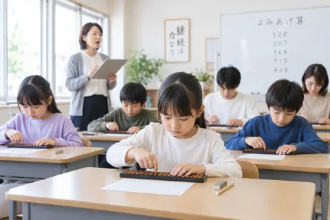 そろばん・珠算の写真 No.7